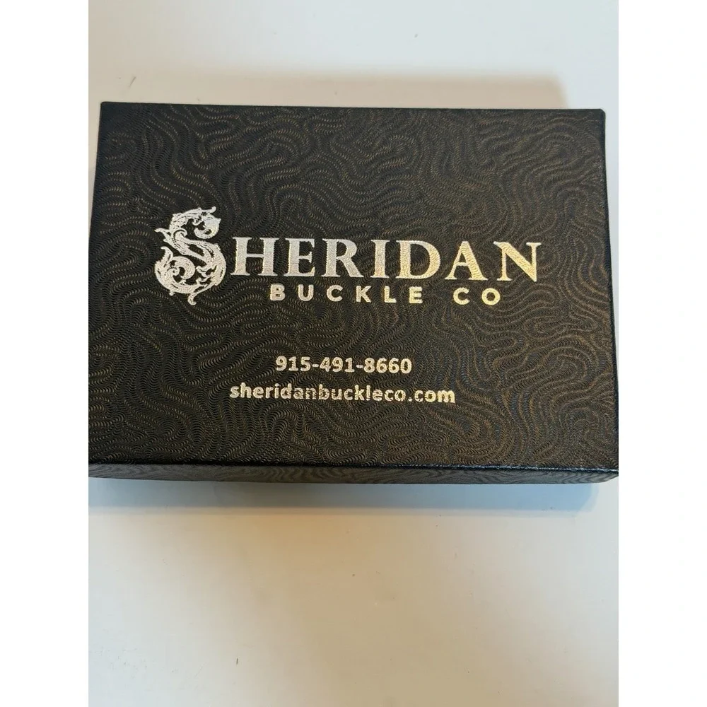 2004 Sheridan Buckle Co. Customized Belt Buckle Arizona 4.5
